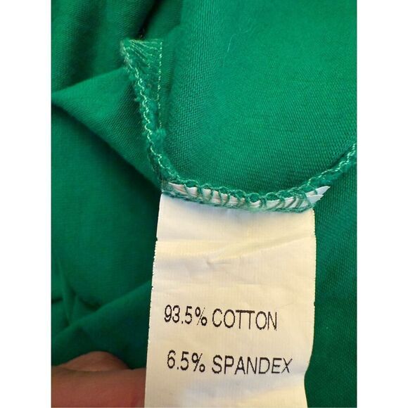 Pretty Garden Long Sleeve Tie Back Knit Stretch Green Bodycon Dress Size Large - Picture 5 of 5